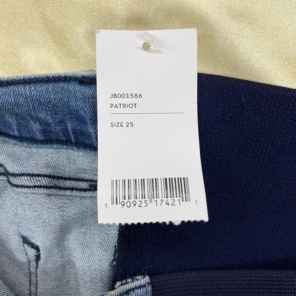 NWT J Brand Patriot Skinny Jeans Light Wash Blue Women's Size 25 - Picture 4 of 6